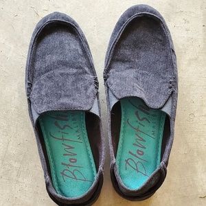 Blowfish flats black size 7